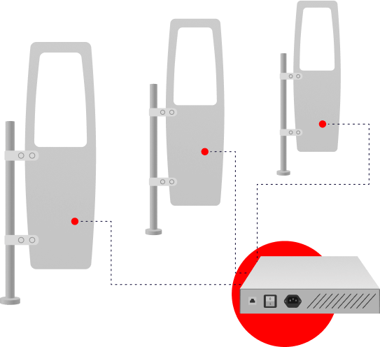 акустомагнитная антенна detex line